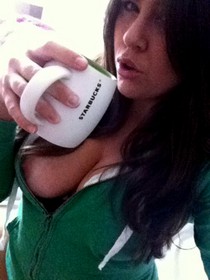 Big breasted secretary
